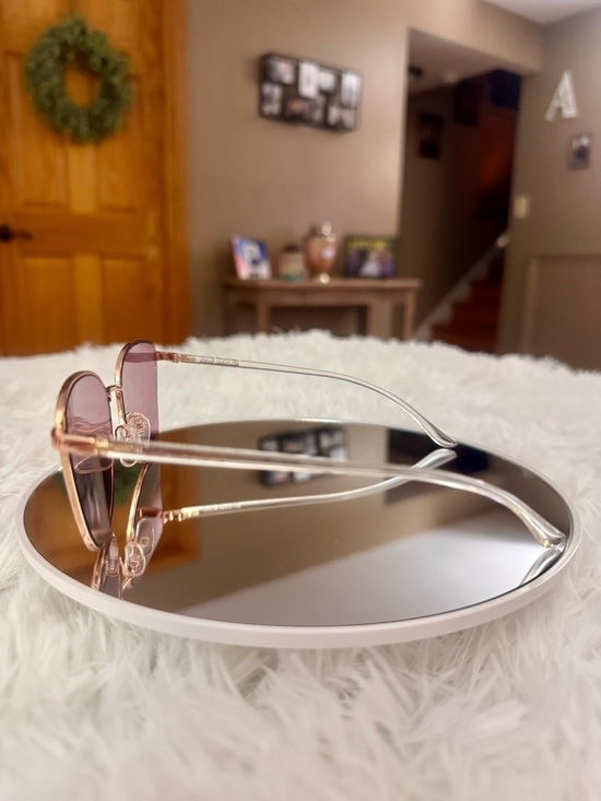 Michael Kors Rose Gold Frame Pink Lens Cat-Eye Sunglasses (Read description) main image 4